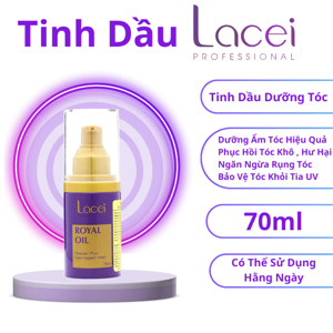 Dầu bóng tóc Lacei Royal Oil 70ml