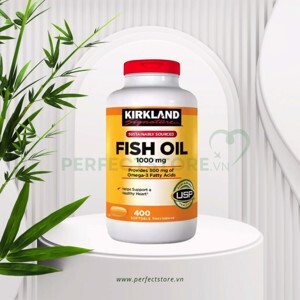 Dầu cá hãng Kirkland Signature 1000 mg 400 viên