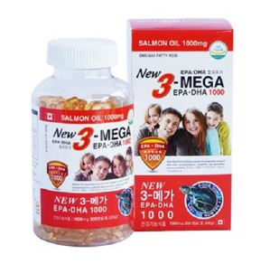 Dầu cá hồi omega 3 Canada hộp 300 viên 1000mg