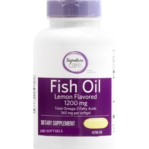 Dầu cá Nature Made Fish Oil Omega 3 1200mg hộp 180 viên - Mỹ