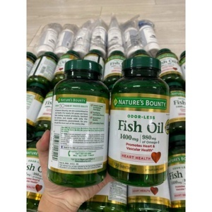 Dầu cá Nature's Bounty Fish Oil 1400mg