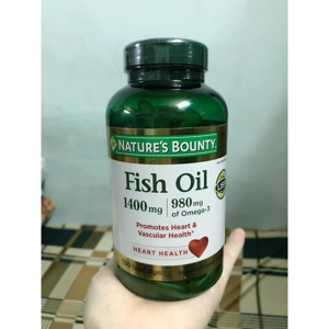 Dầu cá Nature's Bounty Fish Oil 1400mg