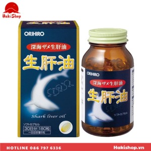 Dầu cá Omega 3 Orihiro (hộp 180 viên)