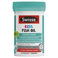 Dầu cá Swisse Kids Fish Oil bổ sung DHA cho trẻ 50 viên