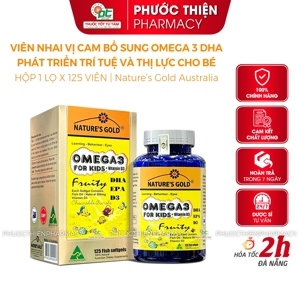 Dầu cá trẻ em Nature’s gold Omega 3