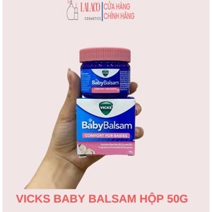 Dầu chống ngạt Vicks BabyRub 50g