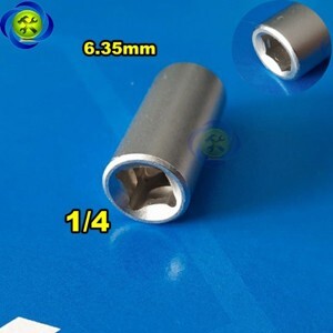 Đầu chuyển 1/4 sang bắn vít 6.35mm Kingtony 2141 dài 25mm