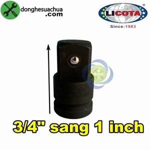 Đầu chuyển 3/4" sang 1" đen Licota AAD-P680