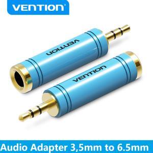 Đầu chuyển Audio 6.5mm F sang 3.5mm M Vention chuyển đổi 2 chiều VAB-S04-L