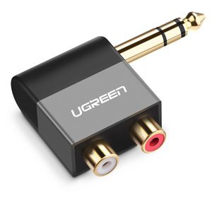 Đầu chuyển đổi 6.5mm to RCA (hoa sen)  Ugreen 40846