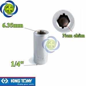 Đầu chuyển đổi chuôi 1/4" sang lục giác Kingtony 2142