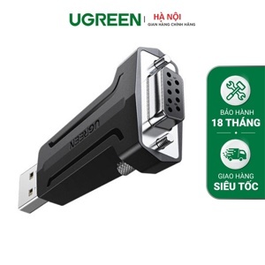 Đầu chuyển đổi USB 2.0 to RS232 Ugreen 80111