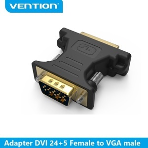 Đầu chuyển DVI(24+5) Female to VGA Male Vention DV350VG