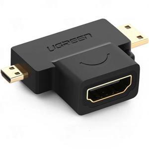 Đầu chuyển HDMI sang Micro HDMI và Mini HDMI Ugreen 20144