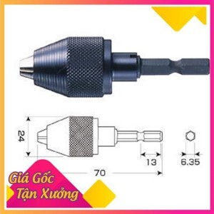 Đầu chuyển mũi khoan 1.5-6.5mm Anex AKL-160