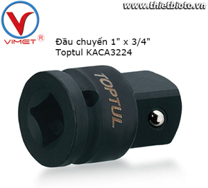 Đầu chuyển tuýp đen Toptul KACA3224