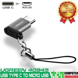 Đầu chuyển USB-C to Micro USB Ugreen 40945
