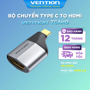 Đầu chuyển USB Type C to HDMI Vention TCAH0