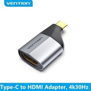 Đầu chuyển USB Type C to HDMI hỗ trợ 4K 30Hz Vention TCDH0