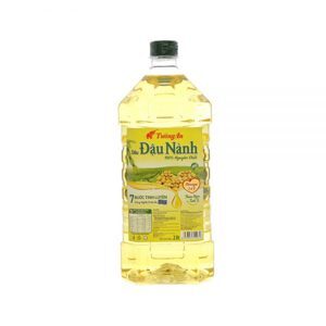 Dầu đậu nành 100% nguyên chất Tường An can 2 lít