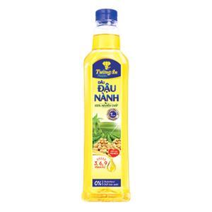 Dầu đậu nành 100% nguyên chất Tường An chai 1 lít
