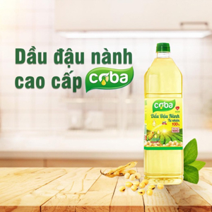 Dầu đậu nành tự nhiên Coba chai 2 lít