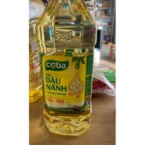 Dầu đậu nành tự nhiên Coba chai 2 lít