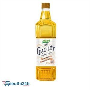 Dầu đậu nành tự nhiên Coba chai 2 lít