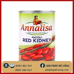 Đậu Đỏ Annalisa Lon 400g