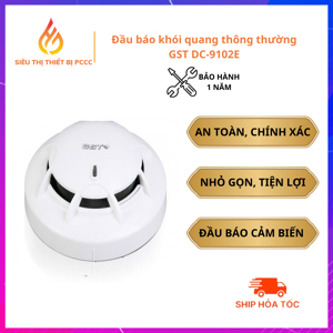 Đầu dò báo khói quang GST DC-9102E