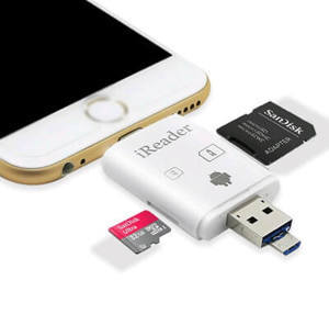 Đầu đọc thẻ nhớ iReader OTG cho iPhone, iPad