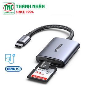 Đầu đọc thẻ nhớ SD/TF chuẩn USB 3.1 Ugreen 80888