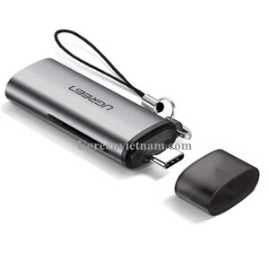 Đầu đọc thẻ SD/TF USB type-C Ugreen 50704