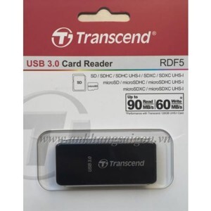 Đầu đọc thẻ Transcend RDF5 chuẩn 3.0