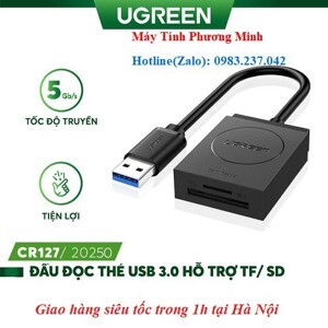 Đầu đọc thẻ USB 3.0 Ugreen UG-20250