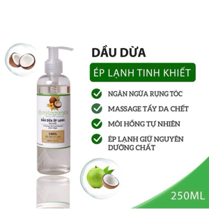 Dầu dừa Milaganics - 250ml