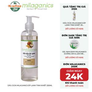 Dầu dừa Milaganics - 250ml