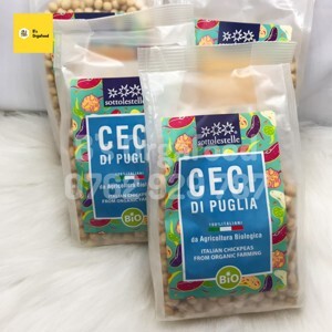 Đậu gà hữu cơ Sottolestelle 400g