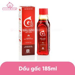 Dầu gấc Vnpofood Việt Nam G8 185ml