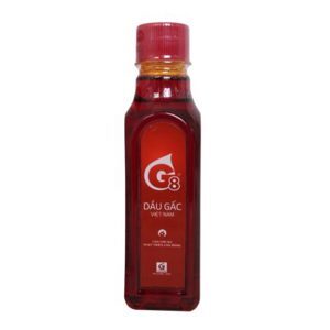 Dầu gấc Vnpofood Việt Nam G8 185ml