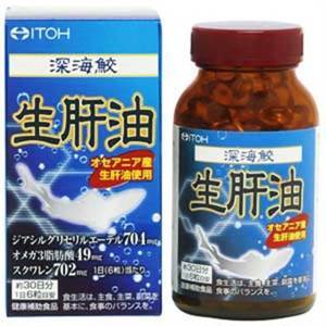 Dầu gan cá mập biển sâu ITOH Shark liver oil 180 viên