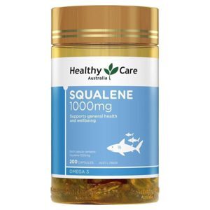 Dầu gan cá mập Healthy care Squalene 1000mg 200 viên
