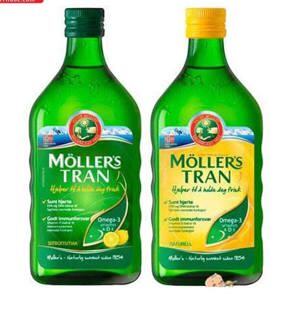 Dầu Gan Cá Tuyết Moller’s Tran Hương Chanh 250Ml