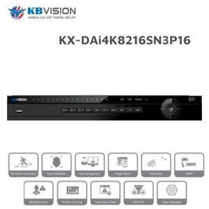 Đầu ghi hình 16 Kênh Ai Kbvision Kx-Dai4K8216Sn3P16