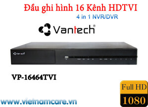 Đầu ghi hình 16 kênh HDTVI Vantech VP-1664TVI