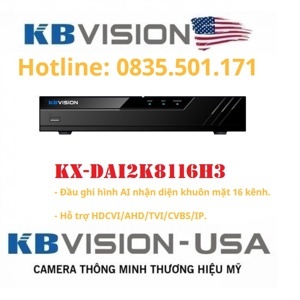 Đầu ghi hình 16 kênh Kbvision KX-DAi2K8116H3