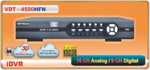 Đầu ghi hình VDTech VDT4500HFN (VDT-4500HFN) - 16 kênh