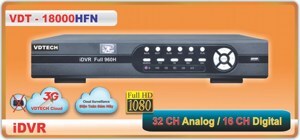 Đầu ghi hình VDTech VDT18000HFN (VDT-18000HFN) - 32 kênh