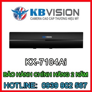 Đầu ghi hình 4 kênh 5 in 1 KBVISION KX-7104Ai