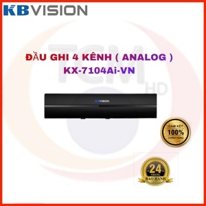 Đầu ghi hình 4 kênh 5 in 1 KBVISION KX-7104Ai